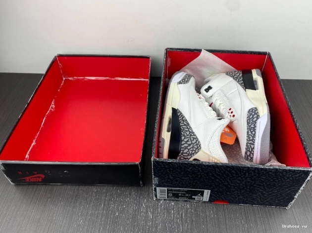 White 3 Jordan Reimagined Retro DN3707-100 Cement 0328